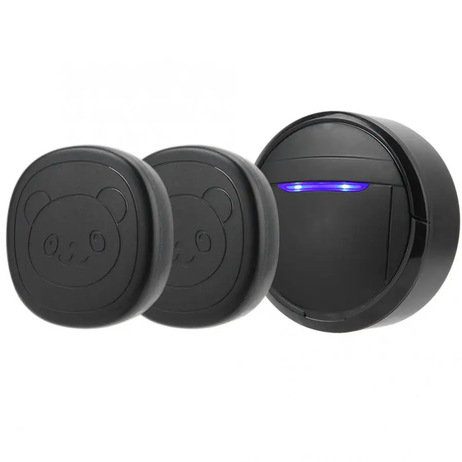 Wireless Waterproof Touch Button Dog Training Door Bell SOS Caller 1 Transmitter 1 Receiver 300m Remote Control Smart Doorbell-4