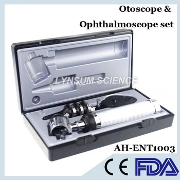 

Professional Medical Diagnositc Ear Care Kit Direct Otoscope and Ophthalmoscope ENT Diagnosis Set for Ear and Eye