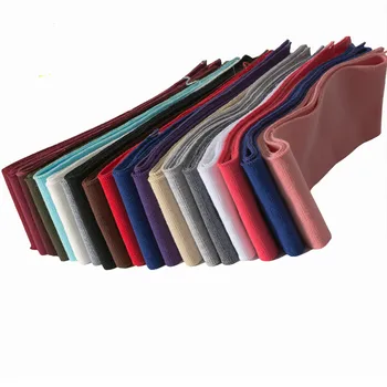 

Summer Stretch Polyester Knit T-shirt Cuffs Neckline Legs Arms Waistband Rib Trim Fabric For Long johns Hoodie