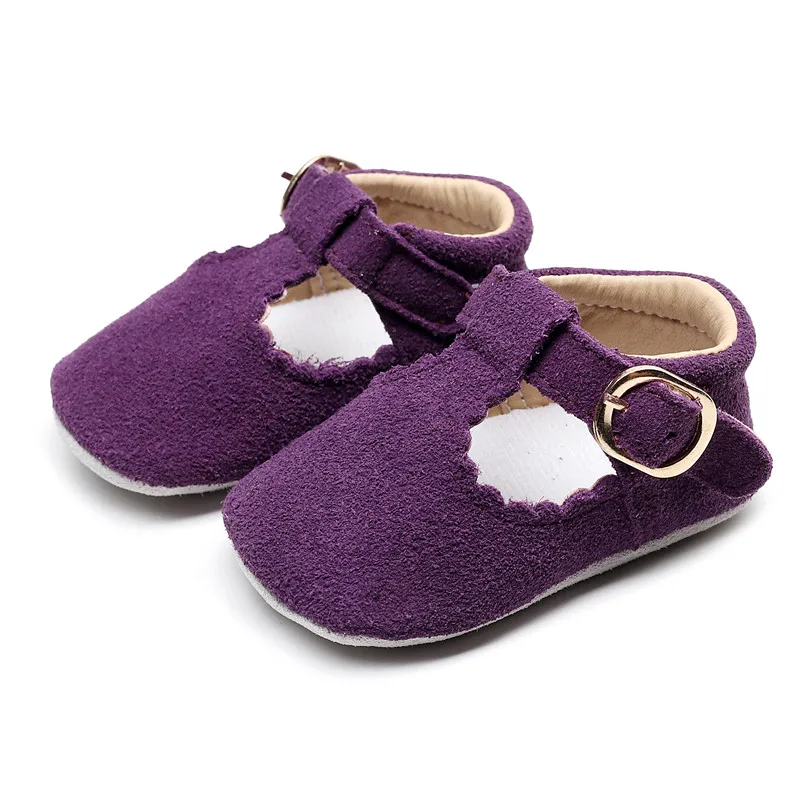 Г. обувь для малышей балетки из натуральной кожи с Т-образным ремешком для маленьких принцесс мягкие детские туфли для новорожденных