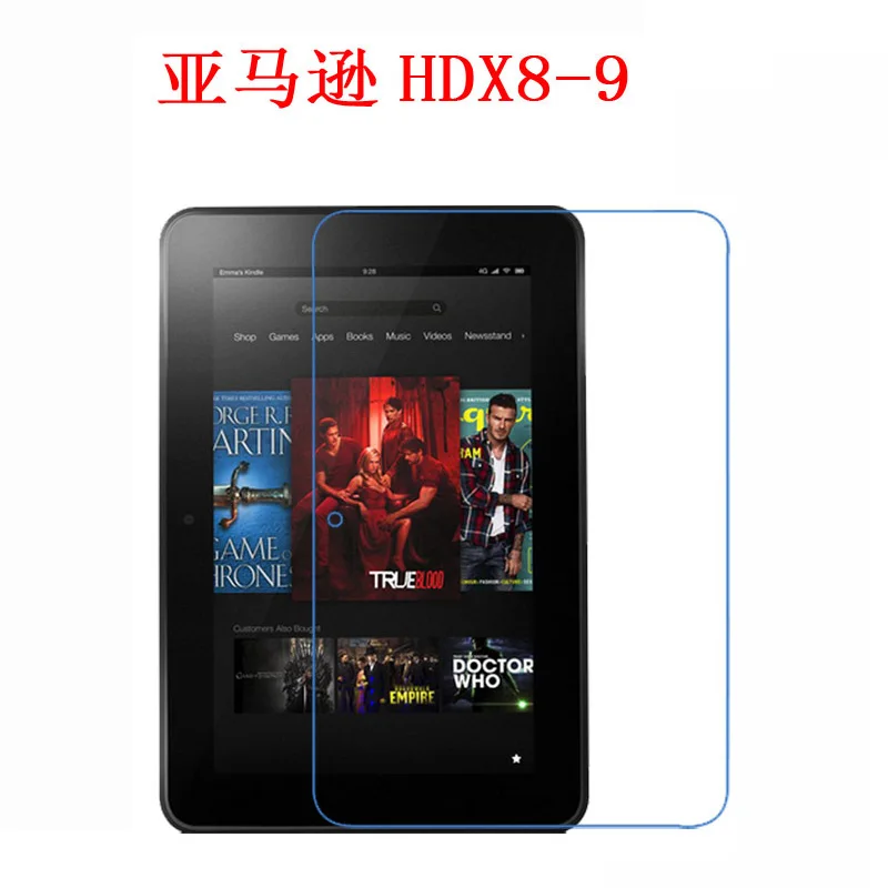 Ультрапрозрачная зеркальная защитная пленка для экрана Защитная Amazon Kindle Fire HDX 8 9 |