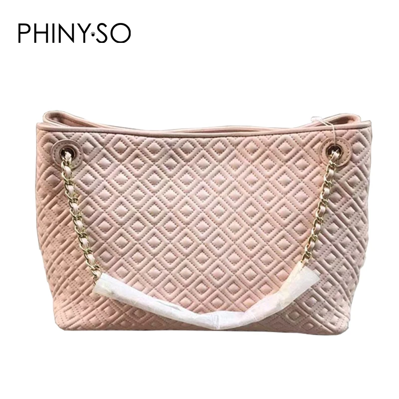 2018 Classic Fashion women handbag Famous Brand Casual Tote Genuine leather shoulder bag sheepskin bags Diamond Lattice