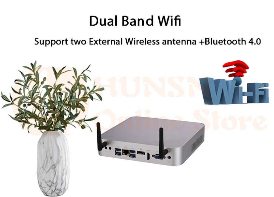 Fanless Mini PC I5 6300HQ I7 6700HQ I7 7700HQ HUNSN BA03 (02)