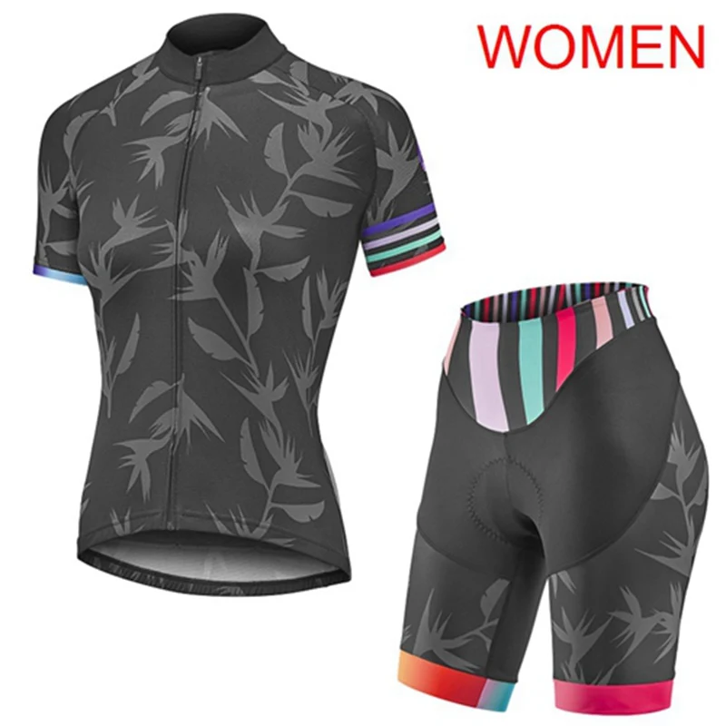 Женская велосипедная Джерси профессиональная, командная, велосипедная форма, шорты, костюм, летняя быстросохнущая Mtb велосипедная форма, Y052102 - Цвет: jersey and shorts 21