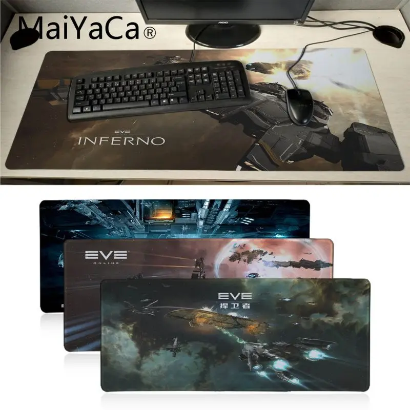 

MaiYaCa The Angel Cartel EVE Online Durable Desktop Mousepad Anti-ship Locking Keyboard Pad Desk Mat Large Gaming Mouse Pad
