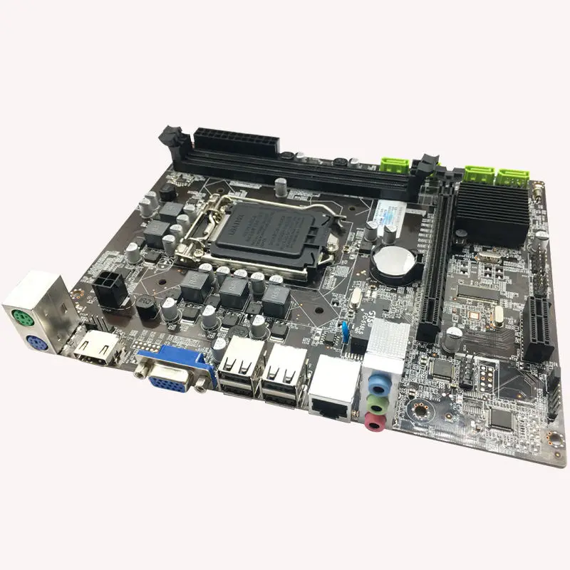 H55 Motherboard LGA1156 DDR3 16Gram Dual Sata 2 0 4xUSB 2 0 PCI Express Mainboard Supports 3