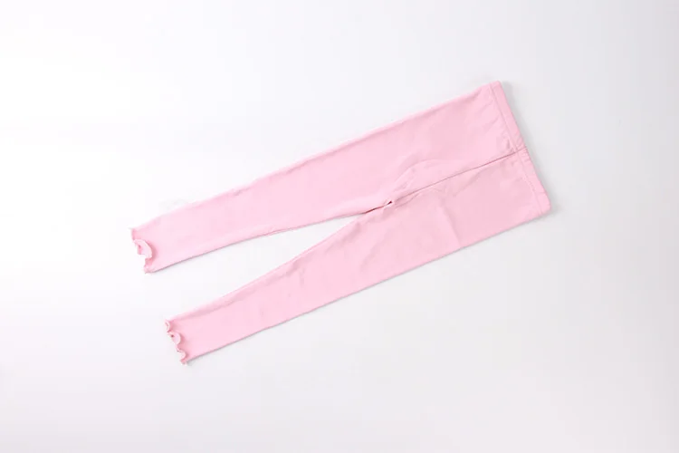 Новые осенние детские штаны хлопковые леггинсы с аппликацией для маленьких девочек милые детские леггинсы в цветочек для девочек возрастом от 2 до 9 лет