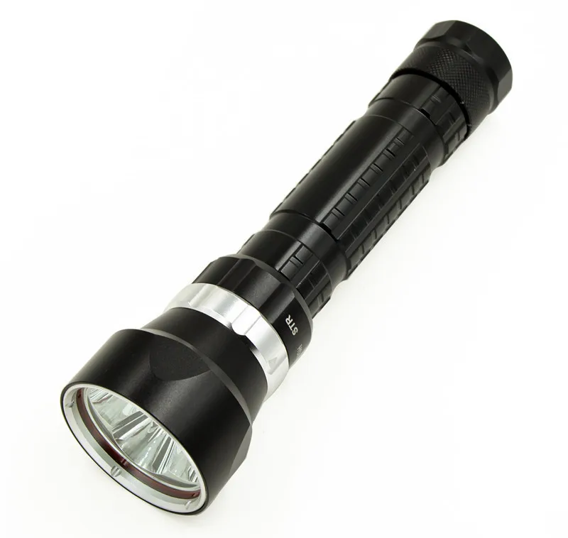 

Top Quality 3*XM-L T6 5000LM 3-Mode LED Diving Flashlight Torch Brightness Waterproof 100m White Light LED Torch