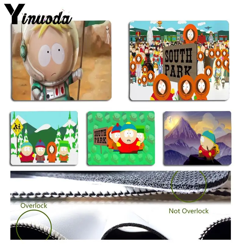 Yinuoda South Park мелочи Мышь pad PC компьютер коврик Размеры для 180x220x2 мм и 250x290x2 мм Малый Мышь pad