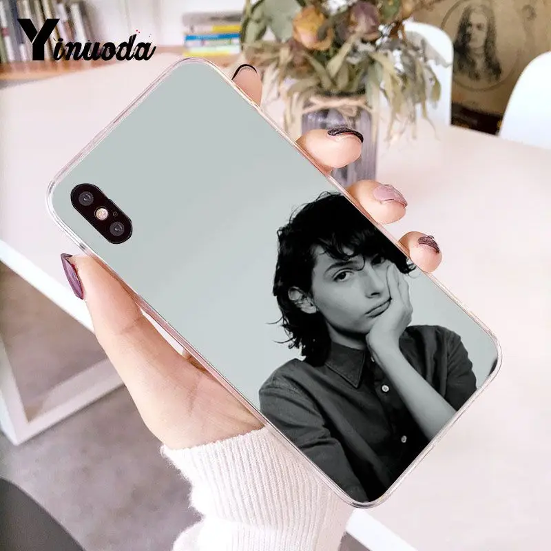 Yinuoda tv Finn Wolfhard Stranger Things TPU Мягкий силиконовый чехол для телефона для iPhone 8 7 6 6S Plus X XS MAX 5 5S SE XR 10 - Цвет: A9