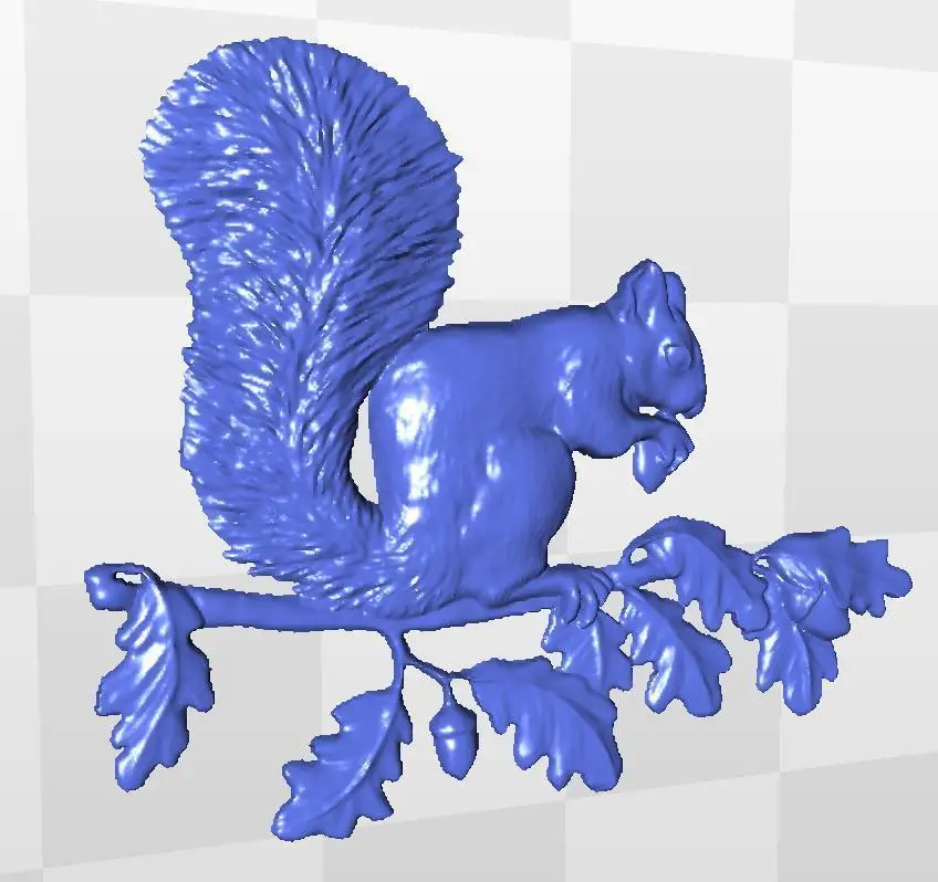 Сквиррел _ 1 рельефная 3d модель для ЧПУ в файле STL|relief 3d|3d model for cnc3d relief |