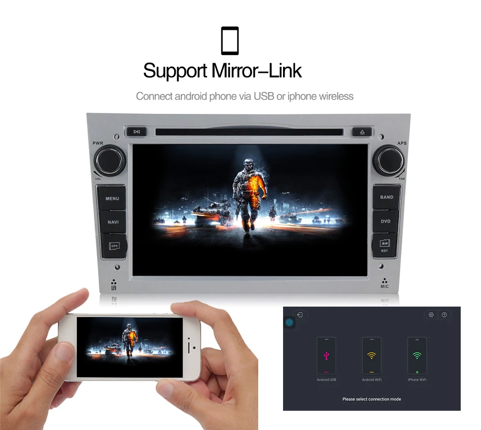 Cheap Wholesale! 7inch 2din Android 7.1 Car tape recorder Navigation GPS DVD Player for Opel Antara VECTRA ZAFIRA Astra 4G Lte wifi BT 60