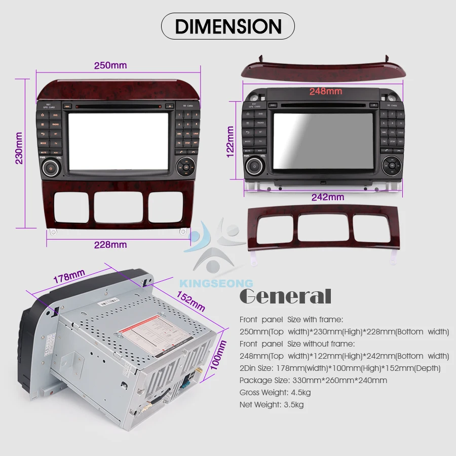 Clearance 7" Android 8.0 Autoradio WiFi 3G Car DVD player for Mercedes S/CL W220 W215 S500 CL600 Car Stereo GPS DTV-IN DAB+ SD DVR OBD 26 Clearance 7" Android 8.0 Autoradio WiFi 3G Car DVD player for Mercedes S/CL W220 W215 S500 CL600 Car Stereo GPS DTV-IN DAB+ SD DVR OBD 26