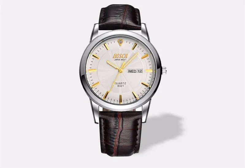 BOSCK Лидирующий бренд наручные часы для мужчин водонепроницаемые часы ударопрочный Horloge Mannen Авто неделя Дата Календарь Relogio кварцевые Saat Man