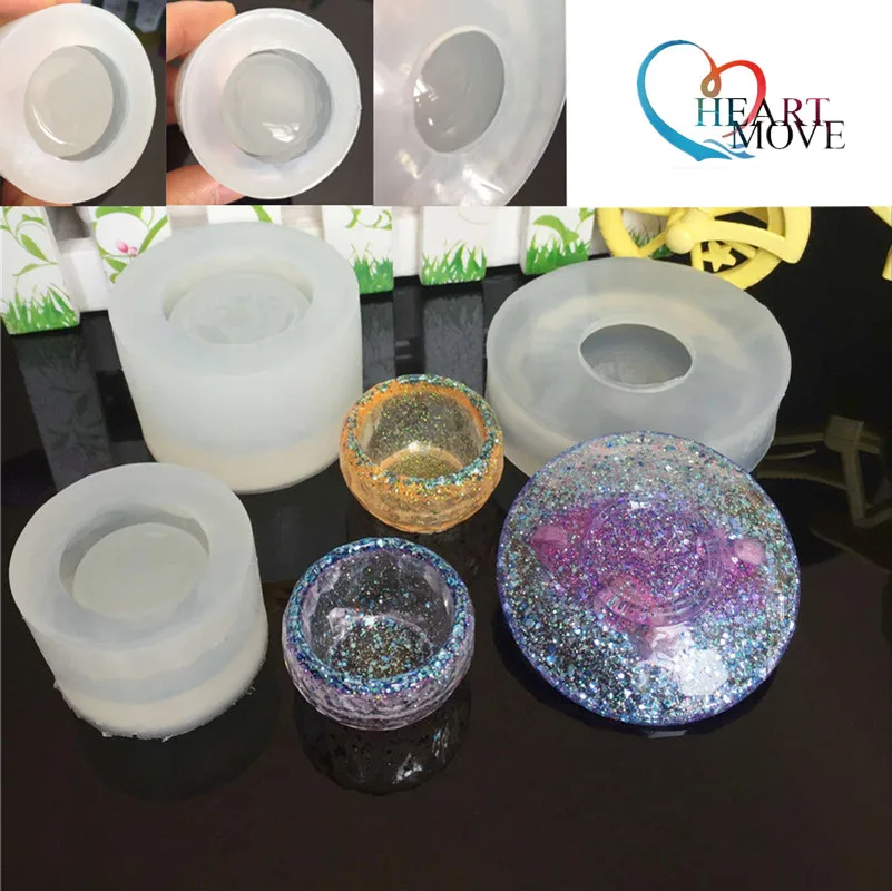 Buy HEARTMOVE Small Bowl Plate Silicone Mold Resin