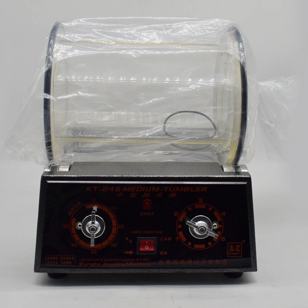 

Jewelry Medium Tumbler 8kg Capacity Vibrating Tumbler Tumbling Polishing machine Jewelry Tools and Equipment