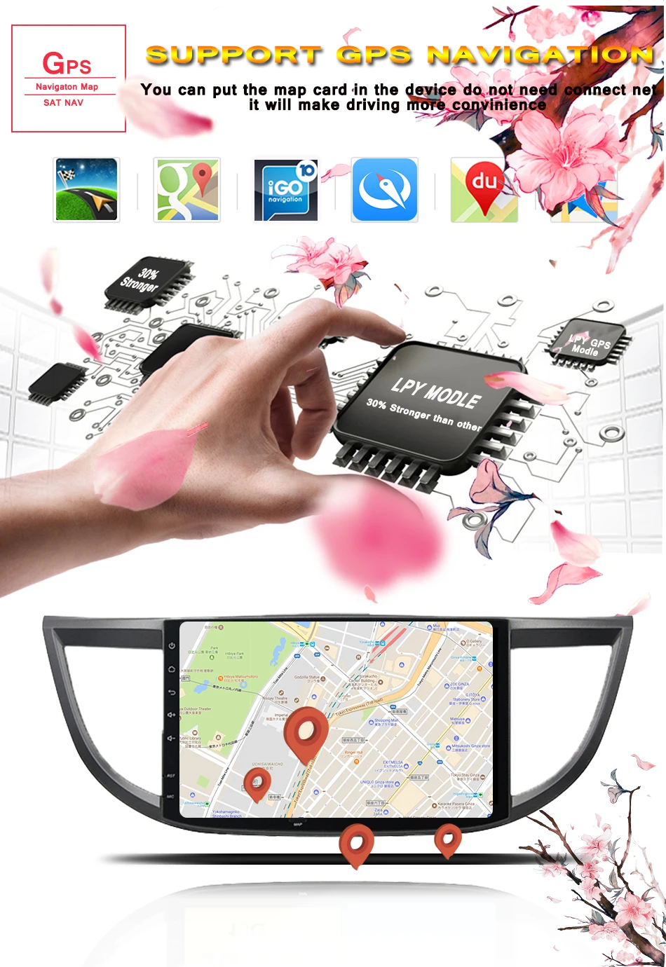 Cheap 10.1 inch Octa Core Android 9.0 Car DVD Player Navigation GPS Fit Honda CRV 2012 2013 2014 2015 16 TV 4G Radio Stereo Head Unit 6