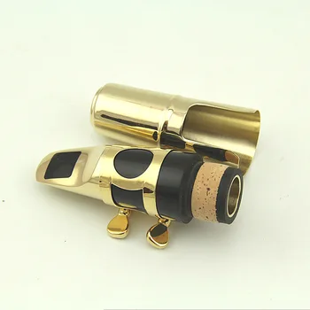 

Gold Plated Clarinet Mouthpiece Clarinet MTP Cap & Ligature Mouthpiece Size 7