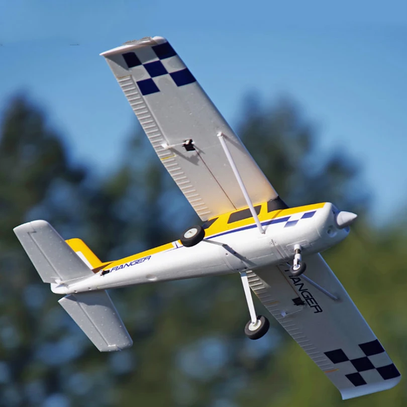 FMS RC Airplane Plane 1220mm Ranger Trainer 3S 4CH with Reflex Gyro Flight Controller Auto-balance Model Hobby Aircraft Avion