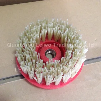 

Circle Stone Brush 4 inch Diamond Round Brushes for Making Leather Finish on Granite Surface M14 Thread 10 Pcs/lot