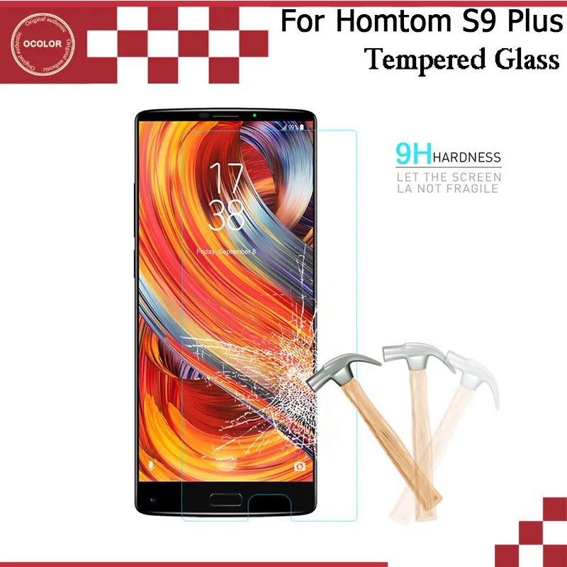Ocolor для HOMTOM S9 Plus ультратонкая защитная пленка из закаленного стекла Аксессуары
