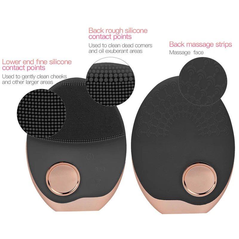 Najtaniej Elektryczna szczotka do czyszczenia twarzy maszyna do mycia twarzy maszyna do oczyszczania porów urządzenie do usuwania trądziku masaż oczyszczający masażer do twarzy