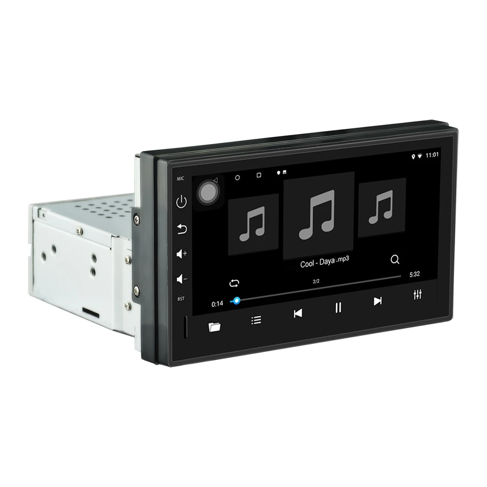 Perfect 7icnh Car Multimedia Player 4G+32G for Android 8.1 Car Stereo 1DIN bluetooth WIFI GPS 8 Core Radio Video MP5 Player With Camera 8