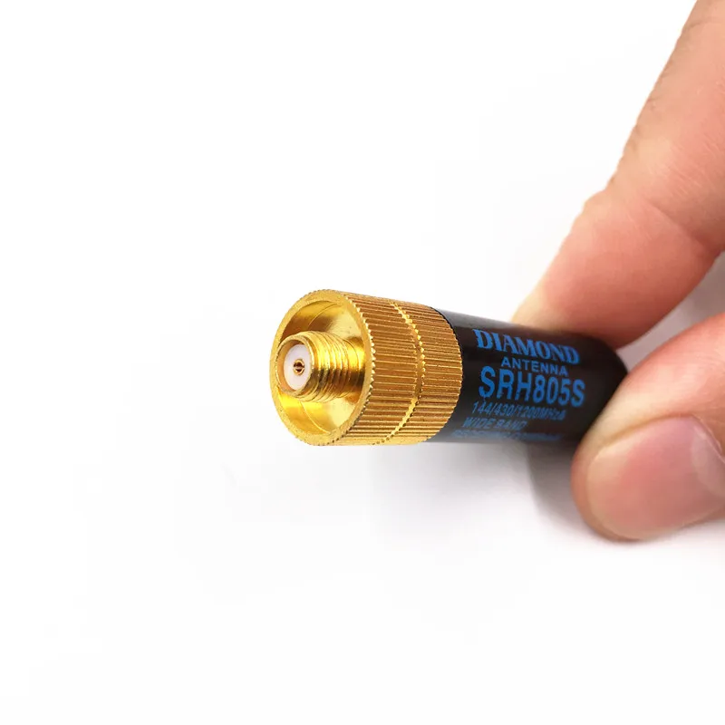 5 см SRH805S SMA F женский антенна 144/430MHZ VHF/UHF двухдиапазонная для Baofeng GT 3 UV 5R BF 888s иди и