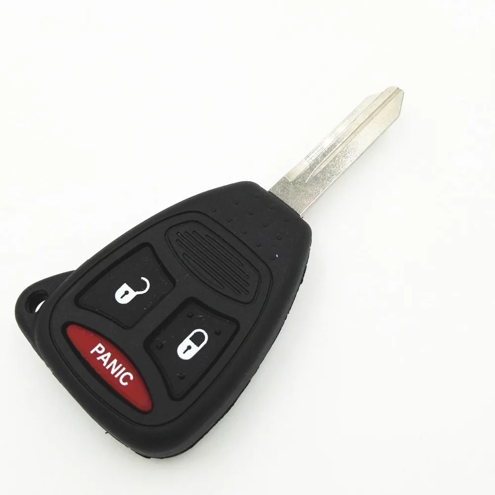 

3 2+1 Button Replacement Remote Case Cove for Chrysler 300 300c Jeep Compass Wrangler Patriot Car Key Shell