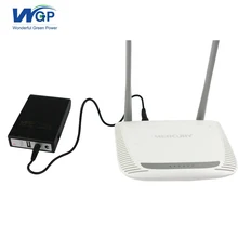 Portable lithium battery mini ups with 9V adapter,constant DC 5V 1A two 9V 1A output UPS for router modem