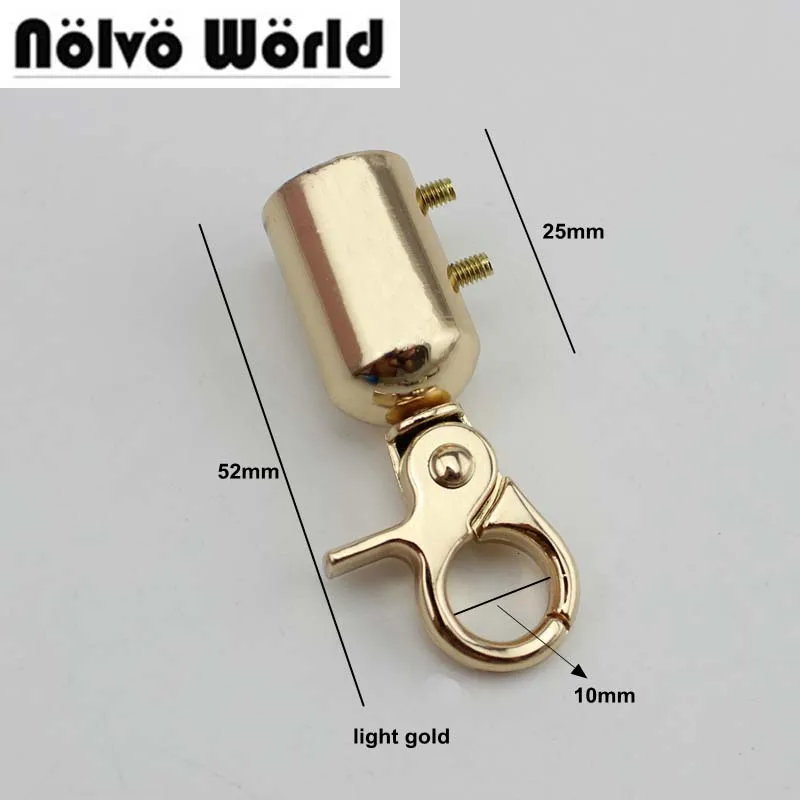 20pcs 52*16mm 3 colors silver gold metal fitting hardware handbag/bag's