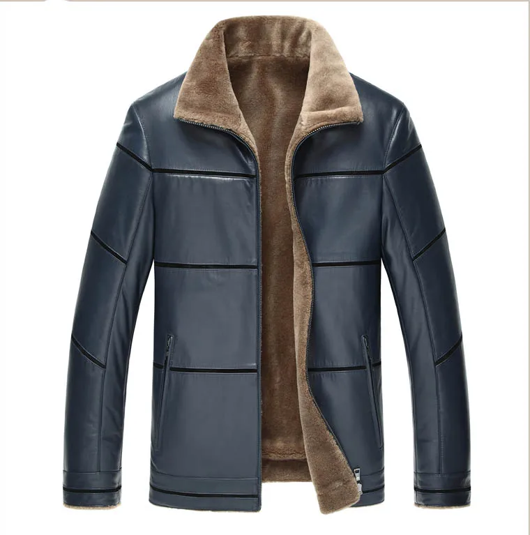 

Faux Leather Jacket Men New arrive Winter brand plus Velvet thick Warm Business PU Casual Mens Leather Jackets coats YYJ0010