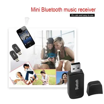 

Bluetooth Music Receiver Bluetooth Audio Speaker Car USB Receiver Wireless Portable Mini USB Bluetooth Car Kit Adapter 2 Adapter