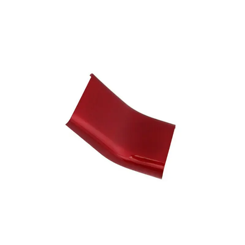 

1pc car Rear Anti-Dirty Board frame cover high quality red ABS 40.5*23.5*12.5cm auto Decoration trim For Tesla Model 3 2018-2019