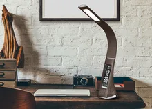 Bussiness leather Flexible led desk lamp Touch sensor switch LED Eyes-protectable Novelty Gift Reading Table light portable usb charge 3 grade brightness adjustable led study reading desk lamp eyes protectable novelty gift reading table lamp