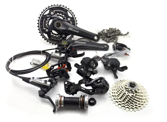 DEORE M610 3x10S 30 скоростей Groupset с M615 гидравлические дисковые тормоза MTB переключатели