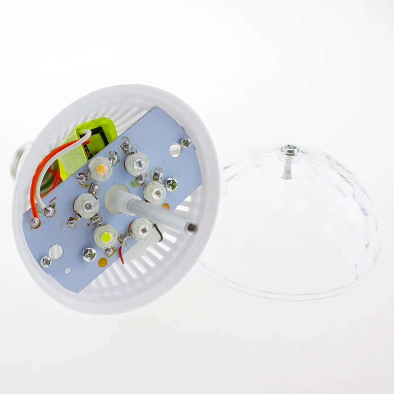 RGB диско светильник для дискотеки 6 Вт E27 85 265 в|light bulb|party light bulbscolor bulb |