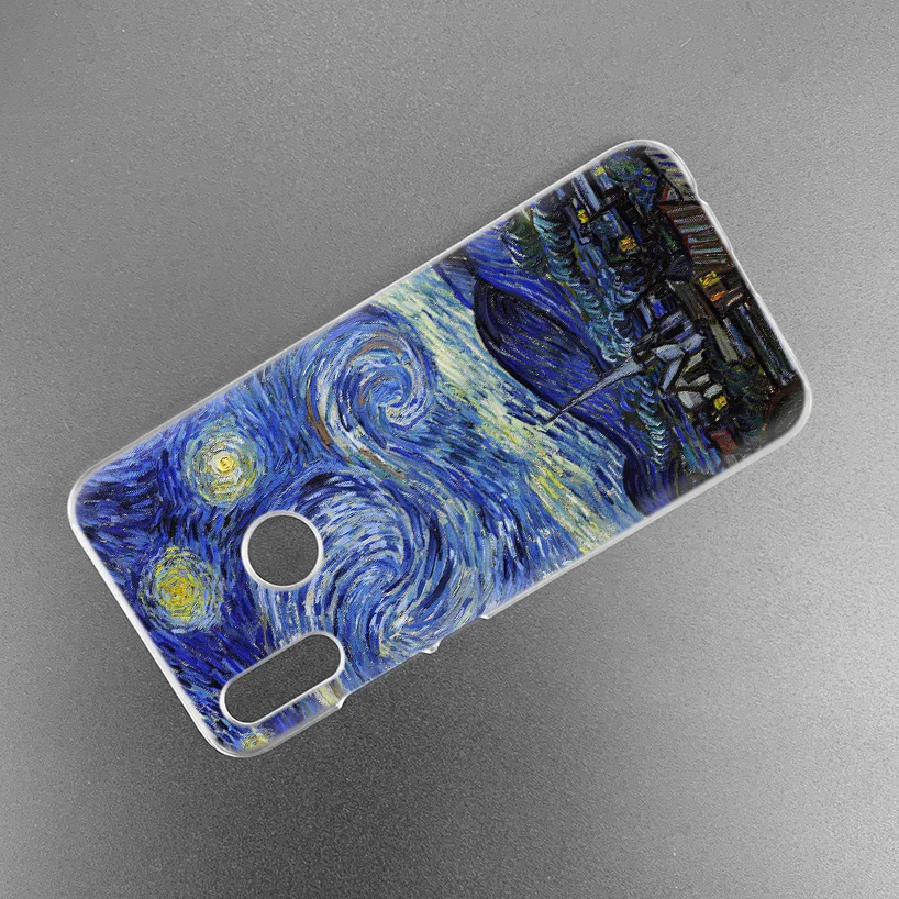 Чехол Sky Van Gogh для huawei Honor 8X Y9 9 10 Lite Play 8C 8S 8A Pro V20 20i 10i Y6 Y7 жесткий чехол для телефона из поликарбоната