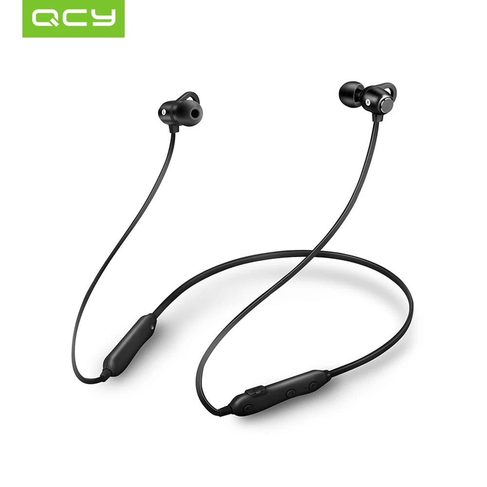 2018 QCY S6 магнитные Bluetooth наушники с микрофоном беспроводные спортивные IPX4 шейным