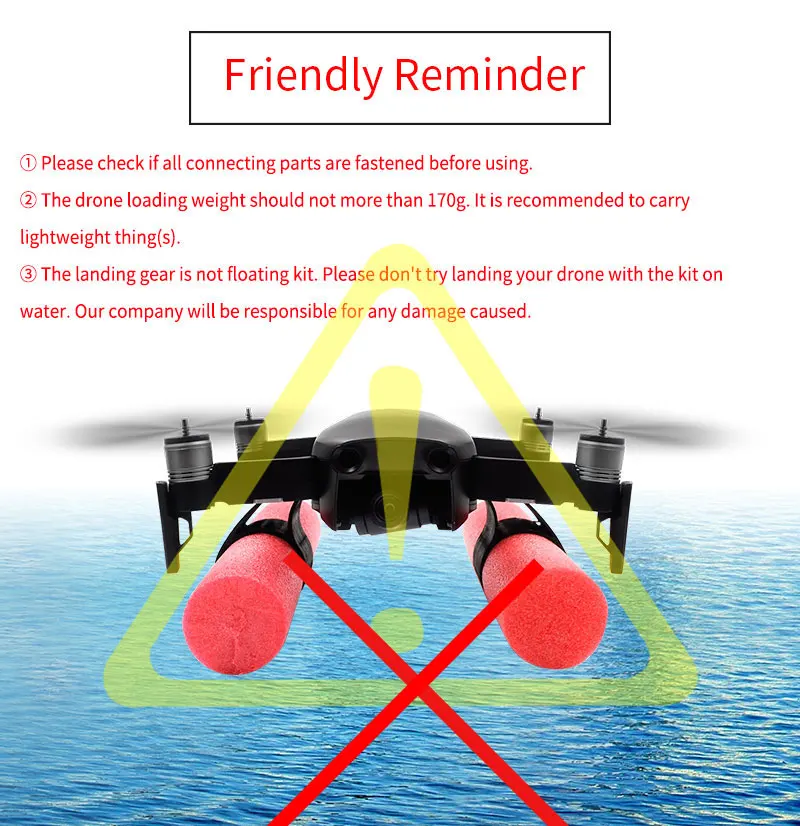 STARTRC DJI Mavic Air Drone Расширенная посадочная Шестерня комплект для обучения
