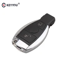 KEYYOU 2 кнопки Smart Remote Управление ключ для автомобиля Mercedes Benz 2000+ с NEC и BGA Fob 433 мГц Автозапуск ключ