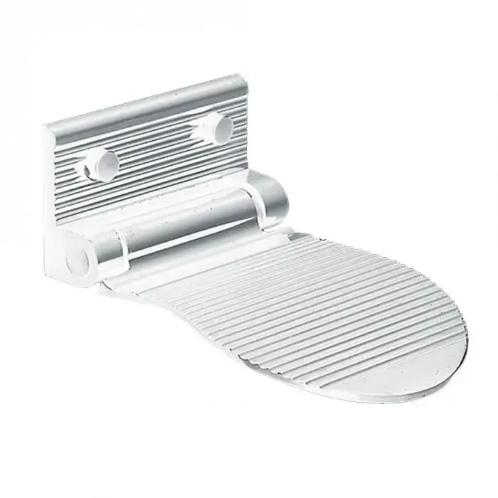 Подножка для ванной комнаты алюминиевая противоскользящая безопасная педаль для ног для душа FP8