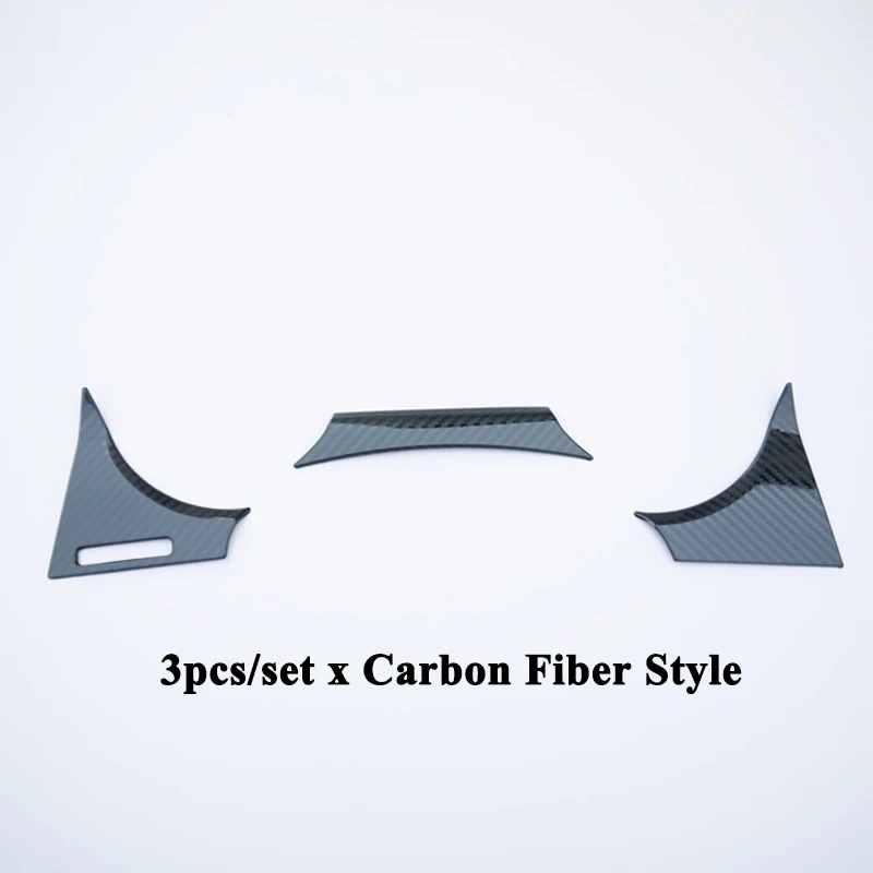 1 комплект SEEYULE Стайлинг Приборная панель автомобиля украшение приборной панели накладка автомобильный аксессуар Наклейка для Toyota Camry - Название цвета: Carbon Fiber Style