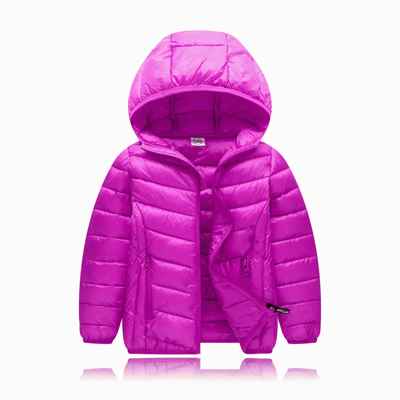 weiqinniya Girls Down Parkas Jackets Winter Kids Parka Jacket For Girls Children Windbreaker