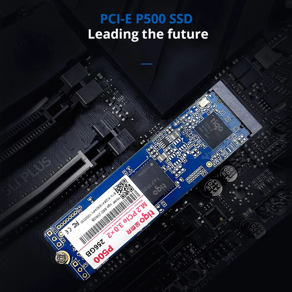 Tigo M.2 SSD PCIe NVMe PCIe 2280 Внутренний твердотельный накопитель подходит для настольных ПК HDD внутренний жесткий диск 256 ГБ P500