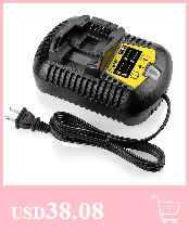 Adeeing 10,8 V-20 V двухпортовое литий-ионное зарядное устройство для Dewalt DCB102 DCB112