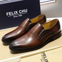 2019 Brand New Mens Loafer Genuine Leather Black Brown Slip On Men Dress Shoes Designer Shoes Men High Quality Formal Shoes 2019 Brand New Mens Loafer Genuine Leather Black Brown Slip On Men Dress Shoes Designer Shoes Men High Quality Formal Shoes