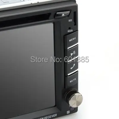 Clearance 2 DIN 6.2 Inch Universal Car DVD Player - Windows CE 6.0 OS, 800x480 Resolution, GPS, iPod/iPhone Support, RDS, Bluetooth 2