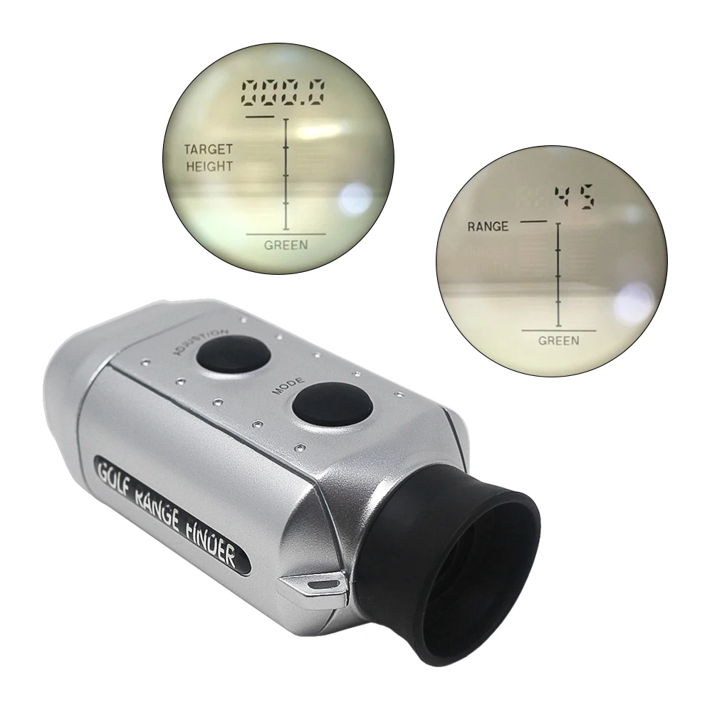 7X Golf Distance Meter 930yd Telescope Rangefinder Rang Finder with Green/General Mode Distance Mesuring Instrument