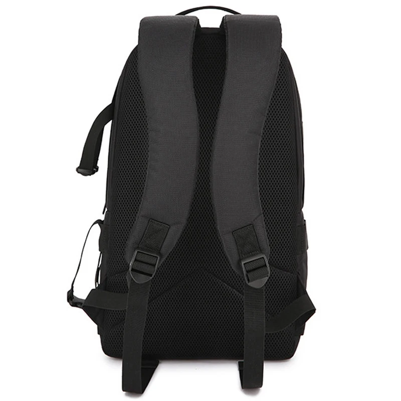 Photo Video Waterproof Shockproof Camera Shoulders Backpack Soft Padded w Reflector Stripe fit 15.6 inch Latptop Tripod Case Bag